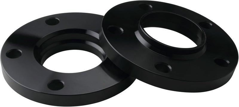 DCVAMOUS 2PC Black 5x112 Wheel Spacers Hubcentric 15mm 66.56 Bore with 14x1.25 Bolts (45mm Shank Cone Seat) Compatible with BMW-Mini 5 Lug 2016+ X1 | 2018+ X2 X3 | 2019+ X4 X5 | 2020+ X6 X7 GR Supra - Image 5